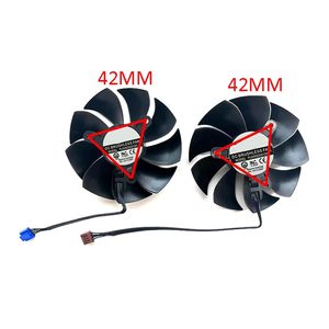 Ventiladores de GPU de 86 mm, DC12V, 0.55A, 4 pines, PLD09220S12HH, para tarjetas gráficas <span class=keywords><strong>EVGA</strong></span> GeForce RTX3050 <span class=keywords><strong>3060</strong></span> 3060ti XC, color negro, repuesto (Ventilador-B), en stock. - Product Image 4