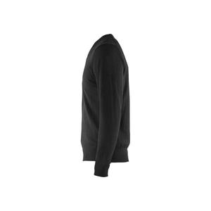 BLAKLADER - 359021229900M Pull tricoté Noir-EAN 7330509768860 WORK HOODIES - Product Image 5
