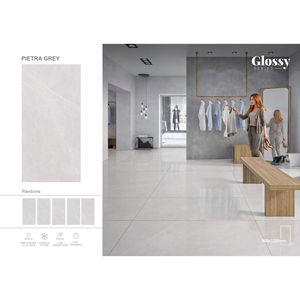 Azulejos de porcelana para suelo y pared de diseño moderno, imitación mármol, 600x1200mm - Product Image 6