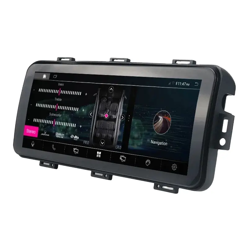 For Land Rover 12.3 Inch Vehicle GPS Navigation System Android Car Radio with Din Stereo DVD Player Carplay 13 Touch Features