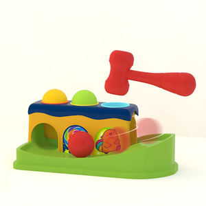 Jouet d'apprentissage précoce avec marteau en plastique pour développer la <span class=keywords><strong>motricité</strong></span> fine pour bébé <span class=keywords><strong>de</strong></span> 12 à <span class=keywords><strong>18</strong></span> <span class=keywords><strong>mois</strong></span> - Product Image 1