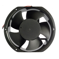 Débit d'air élevé 172*172*51mm 12v 24v 48v dc axial ventilateur de refroidissement du processeur ventilateur avec palier