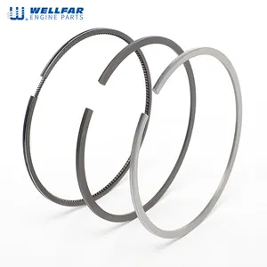 Diesel spare engine part ISDE 107mm piston ring 3976339 with Chrome plating