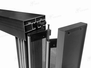 Cửa màn hình gấp siêu mịn liền mạch phù hợp để ngăn chặn muỗi nhỏ để tăng cường hiệu quả chống muỗi - Product Image 3