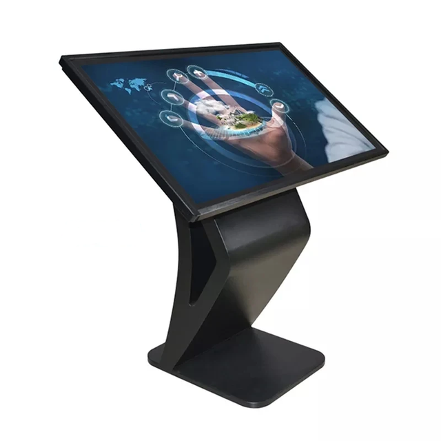 32 43 55 Inch LCD HD Display Android Interactive Tablet Touch Screen Video Signage Kiosk With Floor Stand Kiosk