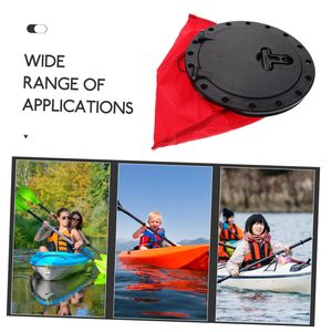 Sac de rangement étanche pour trappe de kayak en ABS de 8 pouces, rangement scellé, plateforme universelle, accessoire de bateau - Product Image 3