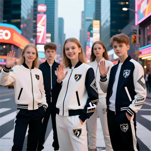 Vêtements d'équipe pour enfants personnalisés de qualité supérieure, coton lourd, OEM/ODM pris en charge, usine d'origine, gestion de la chaîne d'approvisionnement en Chine, solution unique - Product Image 5