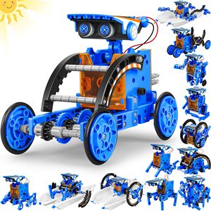 หุ่นยนต์พลังงานแสงอาทิตย์ STEM 13-in-1 ชุดของเล่นเสริมทักษะการเรียนรู้ DIY สำหรับเด็กอายุ 8-12 ปี ชุดวิทยาศาสตร์สำหรับเด็กชายและเด็กหญิง - Product Image 5