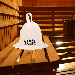 Cappello da sauna in pura lana <span class=keywords><strong>che</strong></span> porta il tuo marchio come un distintivo d'onore, mentre il calore si avvolge all'ingresso. - Product Image 5