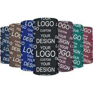 Produttore Logo personalizzato collo guaina tubo senza soluzione di continuità viso Bandana sciarpa copricapo per lo sport