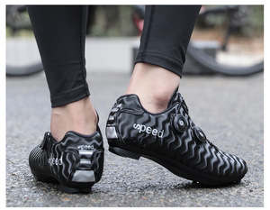 <span class=keywords><strong>Scarpe</strong></span> da <span class=keywords><strong>Ciclismo</strong></span> Professionali da Strada Senza Chiusura a Strappo, Fodera in Mesh, Vestibilità Regolare, Resistenti all'Usura, Traspiranti, Leggere, Antiscivolo, Deodoranti - Product Image 5