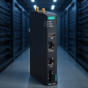 Punto de Acceso Inalámbrico Moxa AWK-1151C-T, LAN Industrial Empresarial, Puerto de Consola USB, 50-57V, Taiwán - Product Image 3