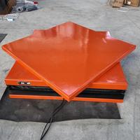 Plataforma Elevadora Hidráulica Fija de Tijera para Bajada de Emergencia, Mesa Elevadora Estacionaria para Elevación de Mercancías en Interiores