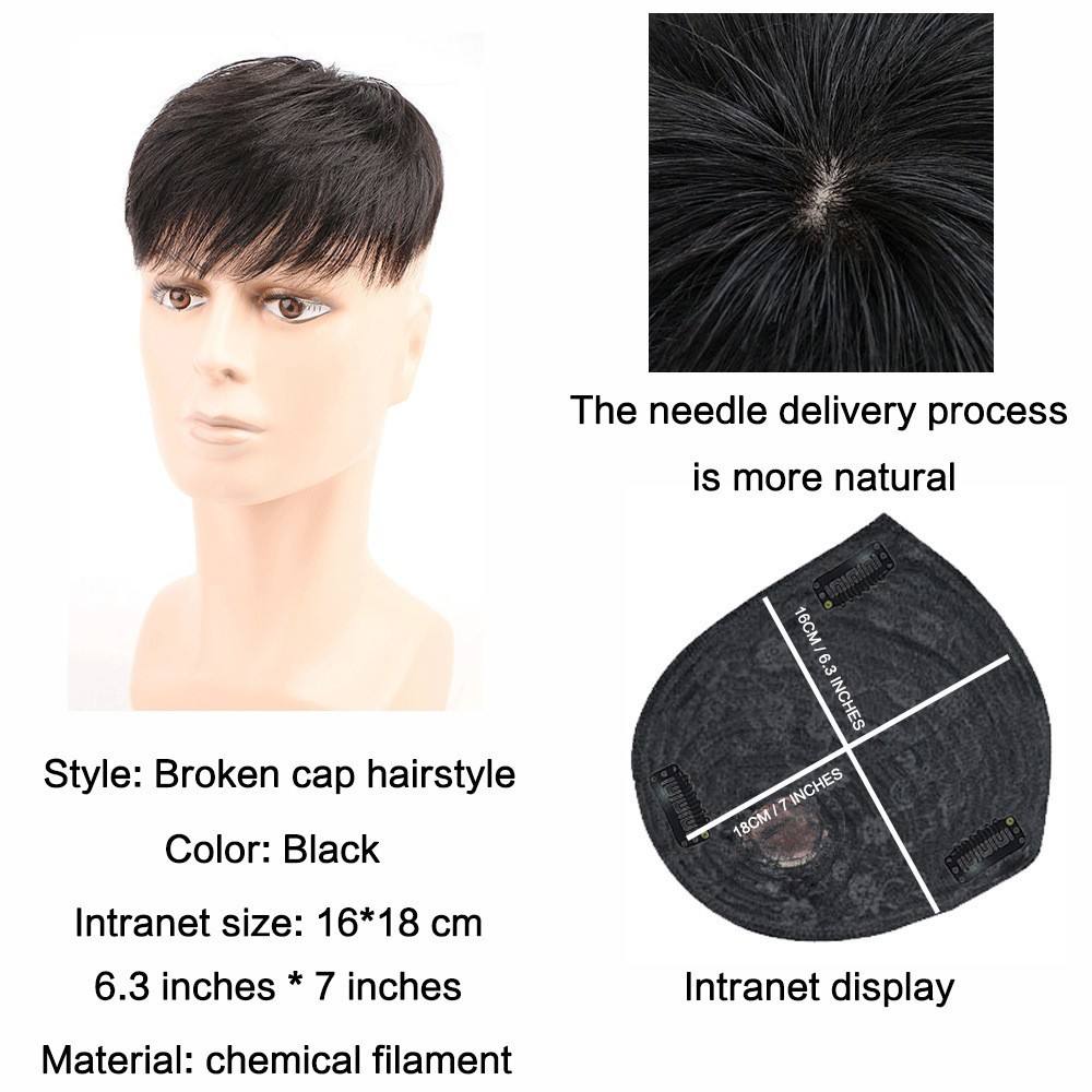 Pièces d'extensions de cheveux synthétiques