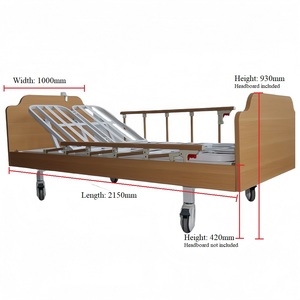 Bán buôn ba chức năng Điện Điều Chỉnh giường bệnh viện đa chức năng bệnh nhân điều dưỡng giường - Product Image 2