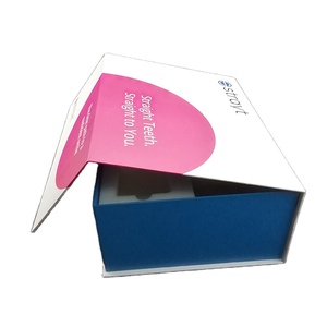 Personalizado grande de la tapa de la almeja de solapa magnética cierre de caja de regalo - Product Image 5