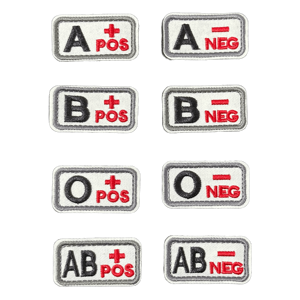 Chất Lượng Cao Tùy Chỉnh Thêu Các Bản Vá Lỗi Phù Hiệu Máu Thêu Các Bản Vá Lỗi Cho Mũ Áo Khoác Mũ - Product Image 6