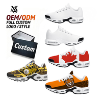Chaussures de sport à thème baseball personnalisées pour couple, respirantes, semelle souple, amortissantes, chaussures de course décontractées