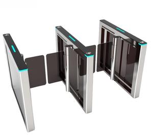 Lối vào tự động an ninh <span class=keywords><strong>Swing</strong></span> turnstile rào cản cổng tốc độ nhanh với kiểm soát truy cập - Product Image 5