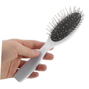 Cepillo de pelo rizado de bambú con logotipo personalizado para mujer, cepillo de cerdas de jabalí con cojín de aire para extensiones de cabello, cepillo de cerdas de jabalí con logotipo - Product Image 4
