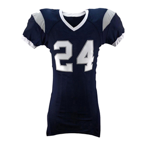 V-<b>neck</b> American Football Uniform Logo Custom High Quality Short Plus Size 100% Polyester Football Uniform - Product Image 5