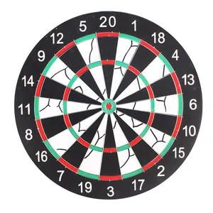 18 inch Double Sided Hanging Dart Target Game Board Safety Kids Adults Toy