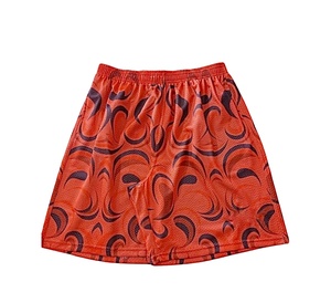 Shorts de basket-ball personnalisés pour hommes, double couche, en maille, avec logo du fabricant, impression par sublimation sur polyester de haute qualité, entrejambe de 5 pouces - Product Image 1