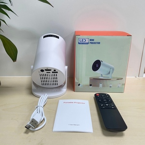 Topleo proyektor <span class=keywords><strong>Mini</strong></span> portabel Android 11, Beamer 1080p Lcd rumah Hy200 Pro suara <span class=keywords><strong>Video</strong></span> 4k Led - Product Image 4