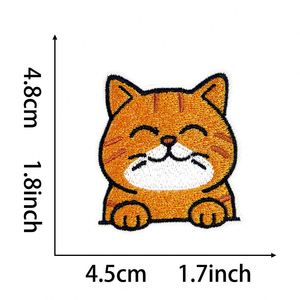 Nouvelle broderie thermocollante, patchs mignons de chats variés pour la décoration de vêtements et de sacs - Product Image 6