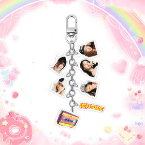 Nuovo Portachiavi in Plastica Acrilica Impermeabile con Personaggi dei Gruppi Kpop Bangtan Boys, Riize, Zb, Tws, Atee, Twice, Itzy, Ive, Illit, Stray Kids - Product Image 5