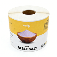 Étiquettes alimentaires personnalisées autocollantes, résistantes à la réfrigération, imperméables, en vinyle PVC, pour impression d'étiquettes d'emballage de pots à épices