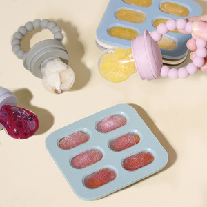 BPA Free Baby frutta cibo alimentazione ciuccio 3 dimensioni sacchetto in Silicone Push Pop cibo cibo cibo cibo per bambini catena ciuccio - Product Image 6