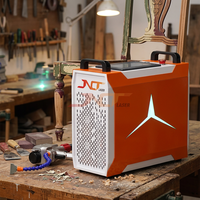 Décapant d'oxyde laser refroidi par air pour le nettoyage des surfaces des cadres de fenêtres et des panneaux de portes en alliage d'aluminium avant la ligne de peinture en poudre