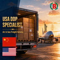 Expédition maritime Chine-USA DDP, fret maritime DDP, service express aérien, prioritaire, économique, pour charges volumineuses, entrepôt portuaire