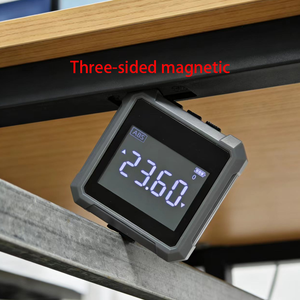 Прецизионный промышленный цифровой уровень с разрешением 0.2, магнитным основанием, питанием от батареи, из материала ABS, для выравнивания столешниц, CE - Product Image 3