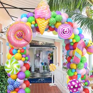 Decoraciones <span class=keywords><strong>de</strong></span> Guirnalda <span class=keywords><strong>de</strong></span> Globos para Fiesta <span class=keywords><strong>de</strong></span> Dulces, Arco <span class=keywords><strong>de</strong></span> Globos <span class=keywords><strong>de</strong></span> Macarrón Perlado, Globo <span class=keywords><strong>de</strong></span> Cumpleaños Dulce, Globo <span class=keywords><strong>de</strong></span> Helado Colorido, Globo <span class=keywords><strong>de</strong></span> Donut <span class=keywords><strong>de</strong></span> Papel <span class=keywords><strong>de</strong></span> Aluminio - Product Image 2