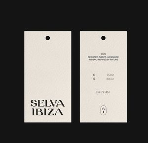 Customized garment hang <b>tags</b>, personalized logo double-sided full-color printed cardboard hang <b>tags</b>, suitable for wholesale clot - Product Image 4