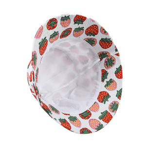 Chapeaux de plage d'été pour enfants, garçon, fille, <span class=keywords><strong>bébé</strong></span>, Protection contre les <span class=keywords><strong>UV</strong></span>, motif de dessin animé imprimé, chapeaux de seau pour enfants de 2 à 6 ans - Product Image 3