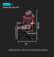 Bureaux d'ordinateur pour jeux vidéo pour l'e-sport, design moderne, MDF durable, utilisation à domicile et au bureau