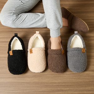 ZULEMEI Women Winter Soft Curly <strong>Fur</strong> Slippers Memory Foam Breathable TPR Outsole Lightweight House Shoes Cozy <strong>Loafer</strong> - Product Image 1