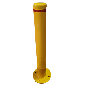 حاجز أمان ثابت حاجز عاكس بعد الحاجز دائري سفلي من الفولاذ المجلفن - Product Image 2