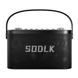 Enceinte portable Sound Leke 160W S1271PLUS étanche IPX4 pour extérieur avec micro intégré, télécommande et grand volume, forme carrée - Product Image 2