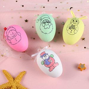 Oeuf en mousse avec stylo coloré pour décoration <span class=keywords><strong>de</strong></span> fête <span class=keywords><strong>de</strong></span> Pâques, dessin fait main, jouets éducatifs, DIY - Product Image 4
