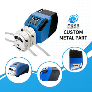 批量设计和生产可定制颜色的机加工泵壳压铸产品零件 - Product Image 1