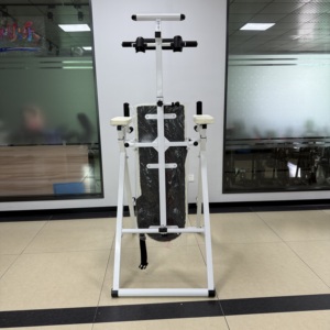 Table d'inversion avec supports de cheville réversibles pour appui-tête réglables et capacité de <span class=keywords><strong>poids</strong></span> de 330 lb Machine d'inversion multifonctionnelle - Product Image 3