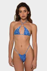 NUOVO Arrivo - Costume da Bagno Sexy con Schiena Scoperta, <span class=keywords><strong>Bikini</strong></span> Personalizzato a Due Pezzi per Ragazze e Donna, con Lacci - Collezione Hot Sale - Product Image 5