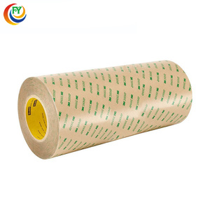 200mp Acrylic Adhesive Clear Polyester PET Double Coated <strong>Tape</strong> 92015 for Metals and HSE <strong>Plastics</strong> - Product Image 1