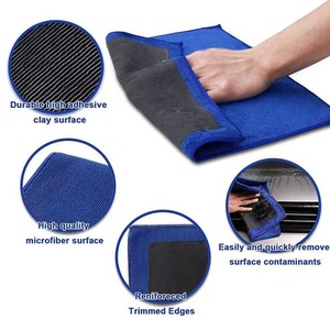 Sợi Nhỏ Ma Thuật Đất Sét Vải Tự Động Đất Sét Thanh Khăn Làm bằng <span class=keywords><strong>Polyester</strong></span> Cho Rửa Xe Và Chi Tiết - Product Image 5