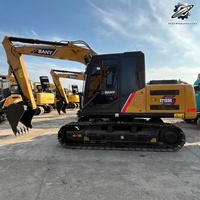 Vente Flash : Excavatrice sur chenilles Sany135 d'occasion, 13,5 tonnes, système hydraulique complet, bon état, livraison rapide, expédition mondiale