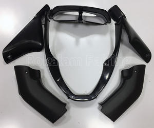 Carénage de moto sportive pour Kawasaki Ninja <span class=keywords><strong>ZX6R</strong></span> 2000 2001 <span class=keywords><strong>2002</strong></span>, carénage ZX-6R 00 01 02 ZX636 <span class=keywords><strong>636</strong></span>, pièces de rechange - Product Image 2